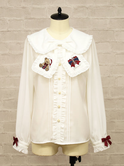 Holy Night Bear リボンブラウス ｜Amavel（アマベル）公式サイト