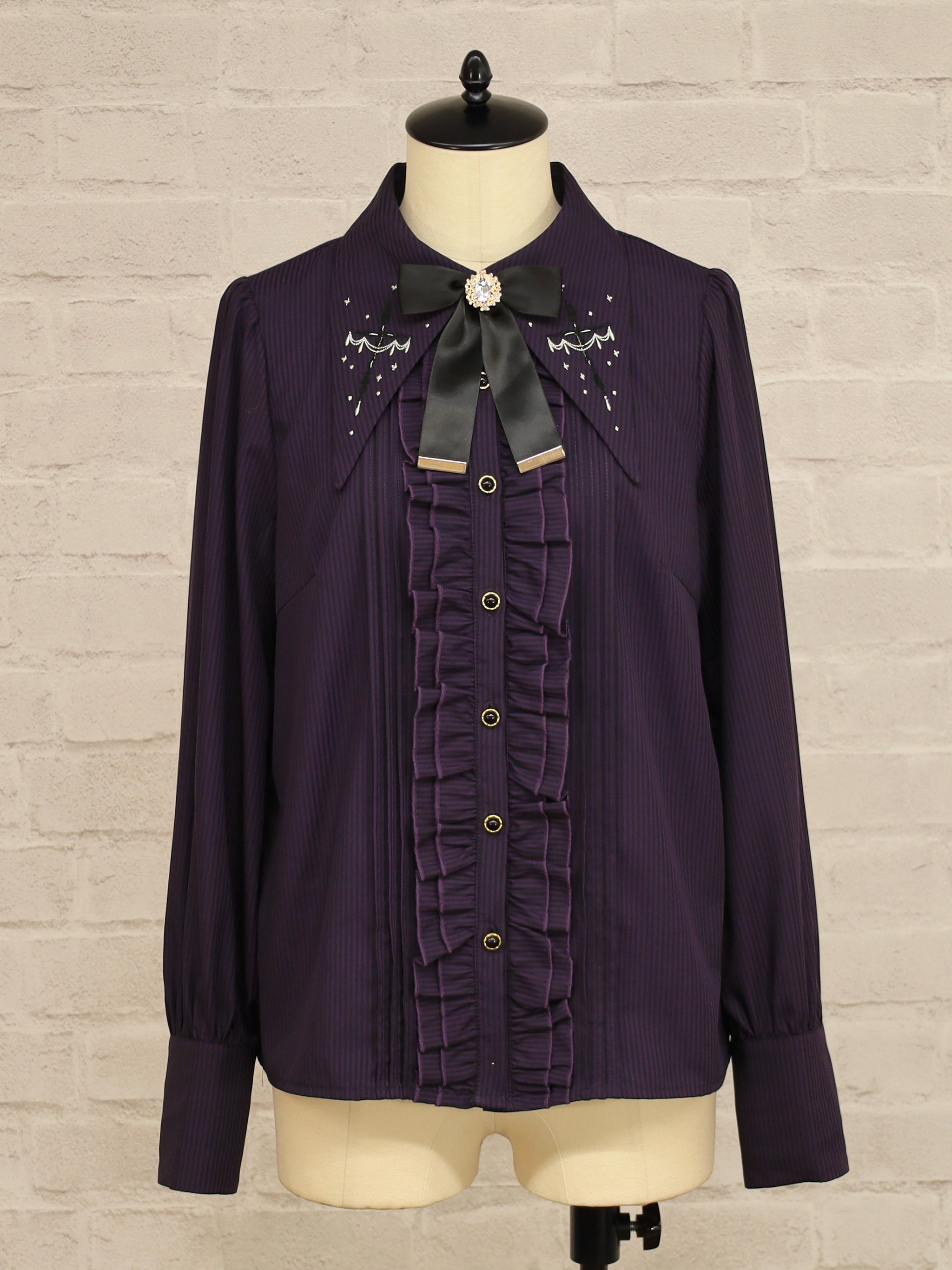 【メンバーズセール対象】Mysterious Chandelier ブラウス パープル（Purple） FREE ｜Amavel（アマベル）公式サイト