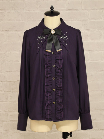 【メンバーズセール対象】Mysterious Chandelier ブラウス パープル（Purple） FREE ｜Amavel（アマベル）公式サイト