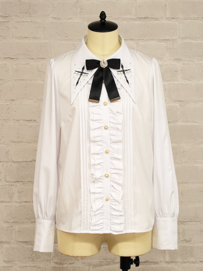 【メンバーズセール対象】Mysterious Chandelier ブラウス アイボリー（Ivory） FREE ｜Amavel（アマベル）公式サイト