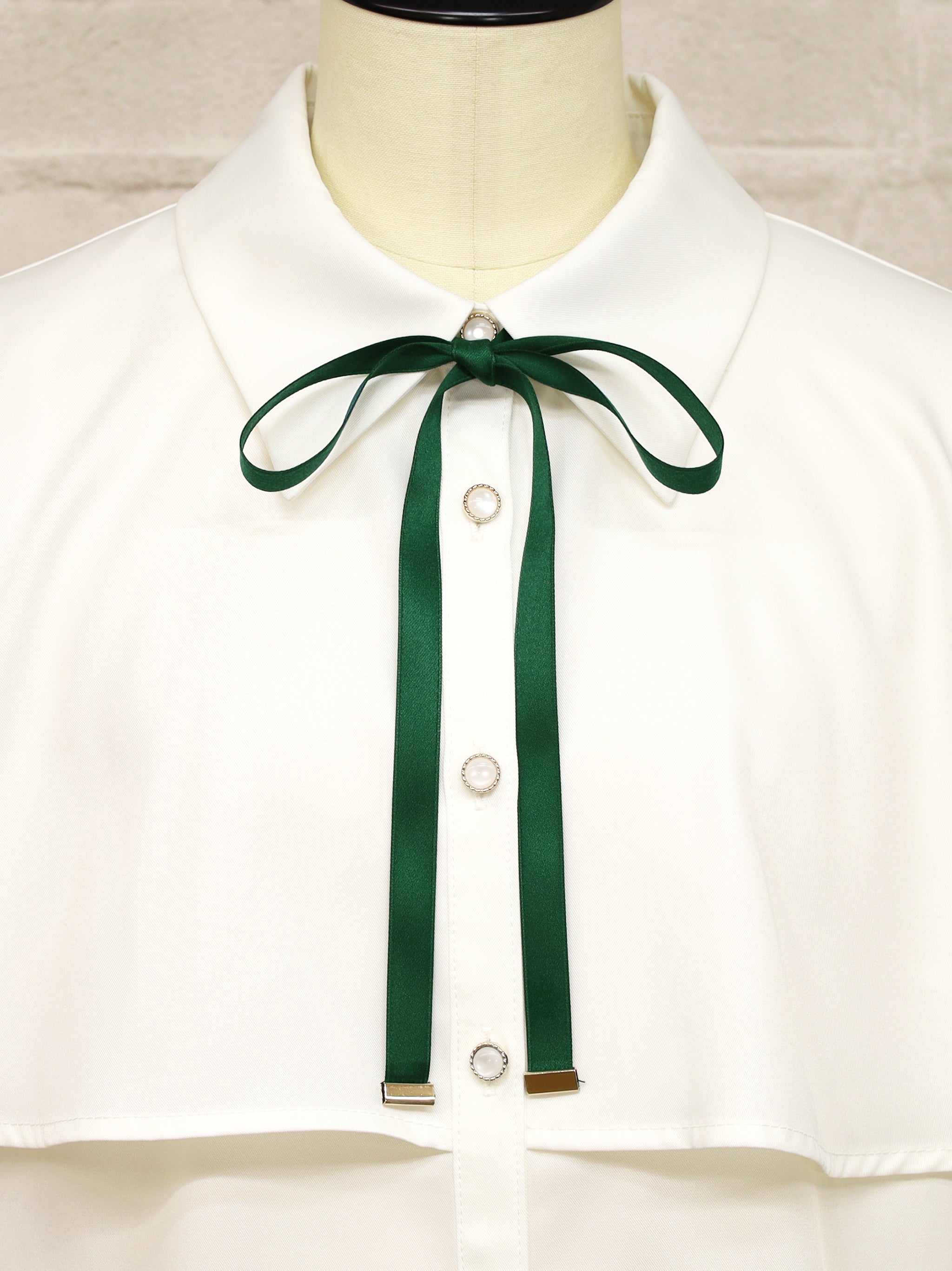 ケープ風リボンタイブラウス ｜Amavel（アマベル）公式サイト