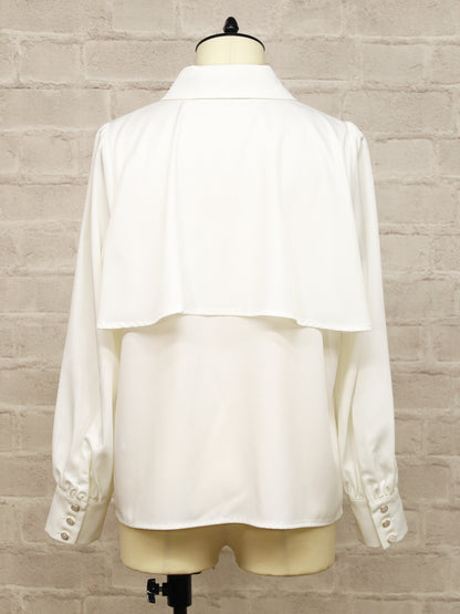 ケープ風リボンタイブラウス ｜Amavel（アマベル）公式サイト