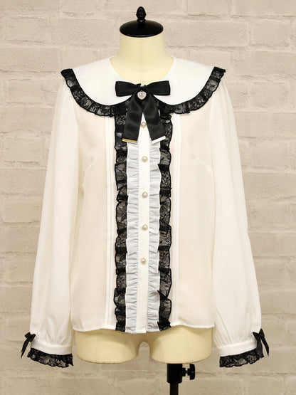 Girly Ribbon ブラウス オフホワイト（Off White） FREE ｜Amavel（アマベル）公式サイト