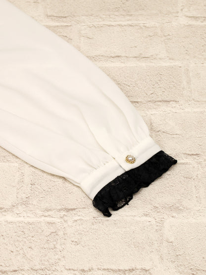 Girly Ribbon ブラウス ｜Amavel（アマベル）公式サイト