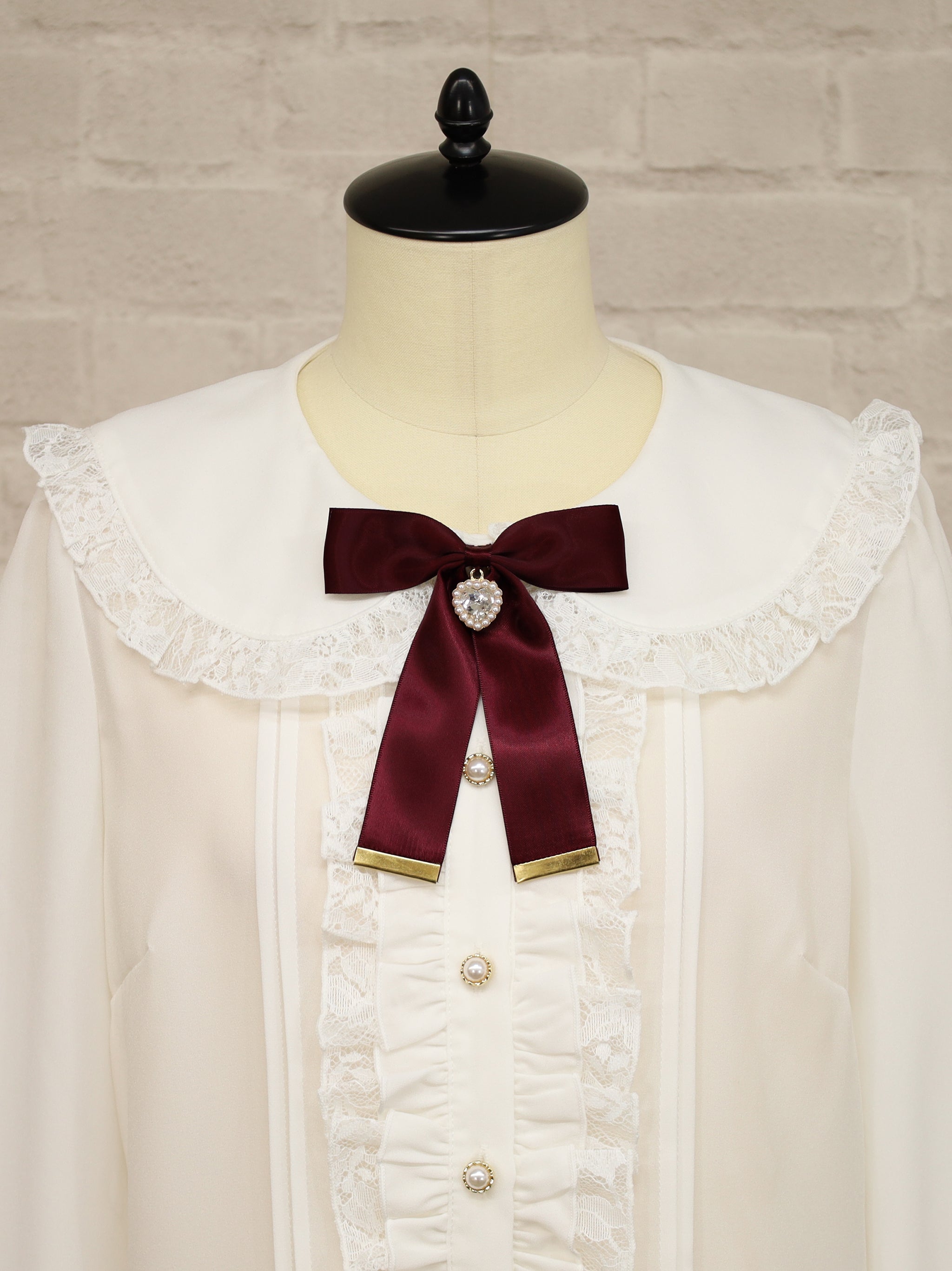 アウトレットセール対象】Girly Ribbon ブラウス – Amavel（アマベル