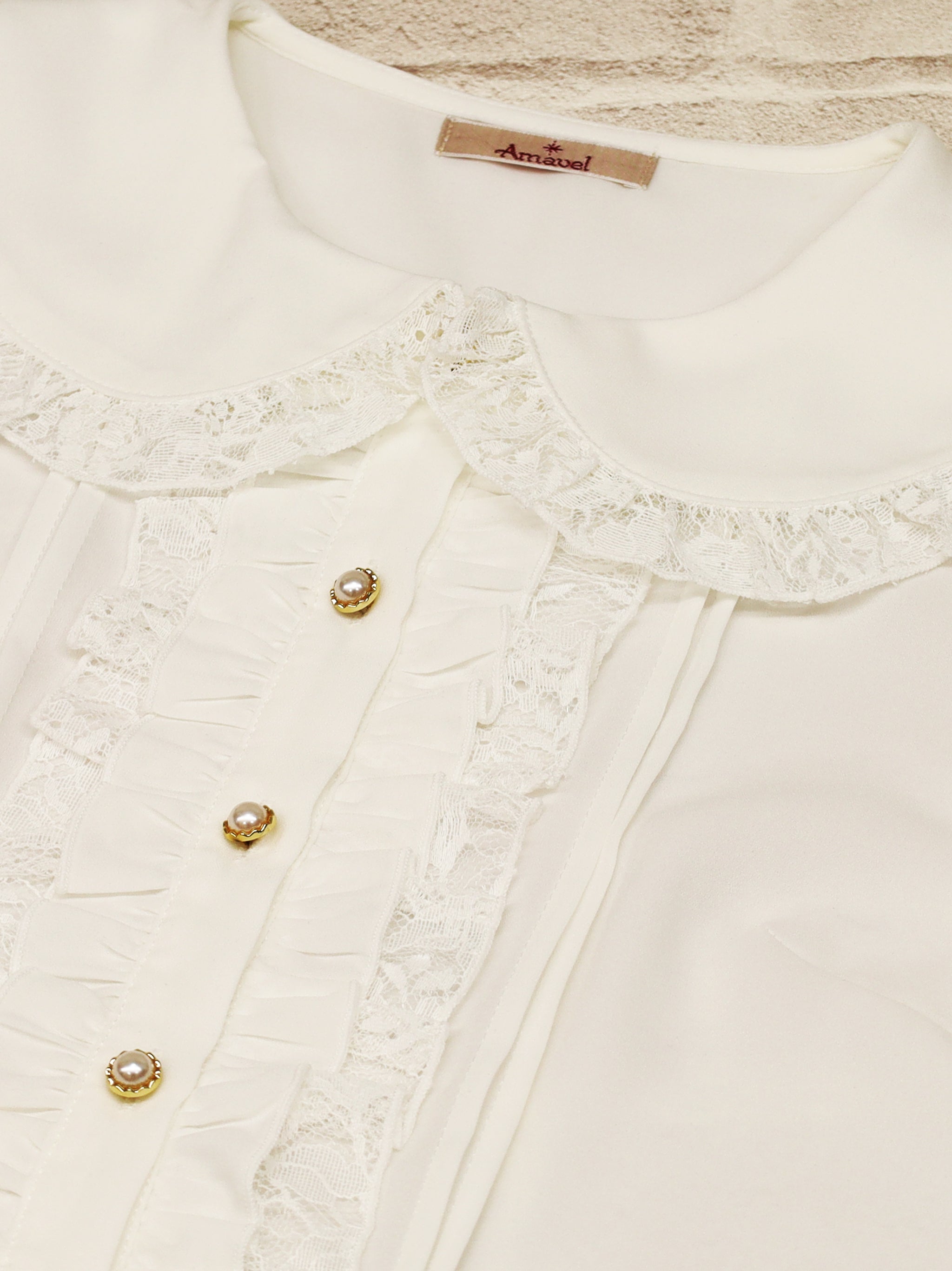 Girly Ribbon ブラウス ｜Amavel（アマベル）公式サイト