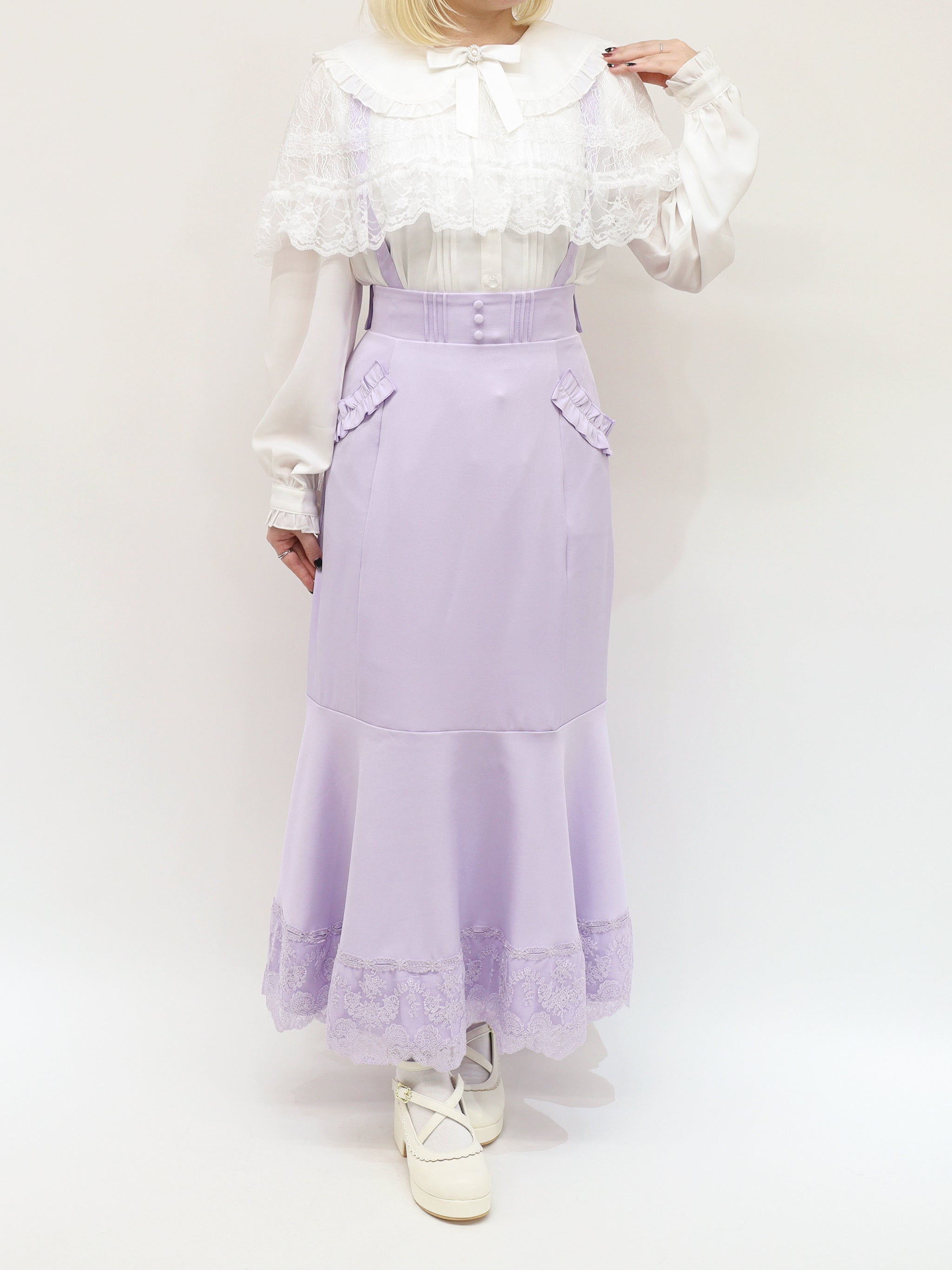 Classy Lace マーメイドスカート ラベンダー（Lavender） FREE ｜Amavel（アマベル）公式サイト
