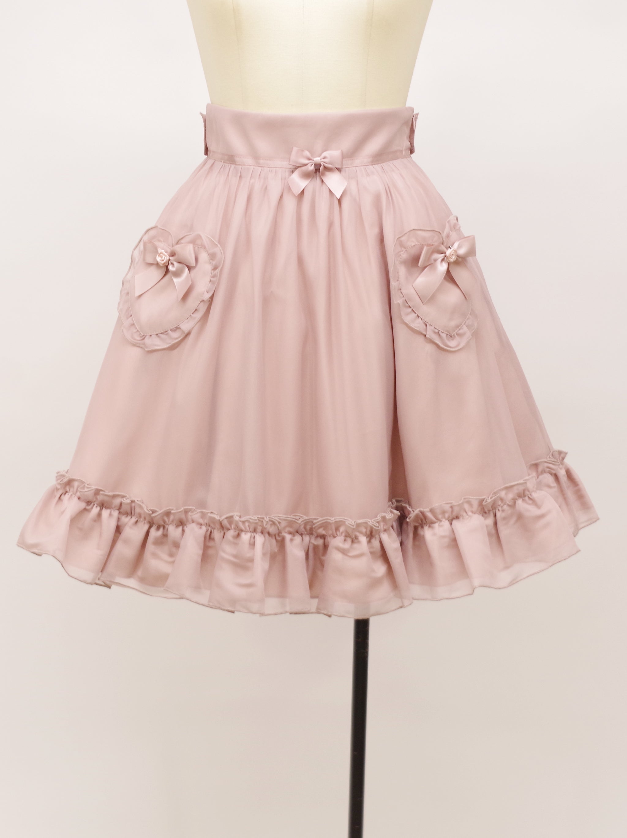 リボンローズオーガンジースカート – Amavel（アマベル）公式サイト