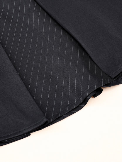 マチ切替ストライプミドル丈スカート ｜Amavel（アマベル）公式サイト