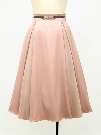 マチ切替ストライプミドル丈スカート ｜Amavel（アマベル）公式サイト