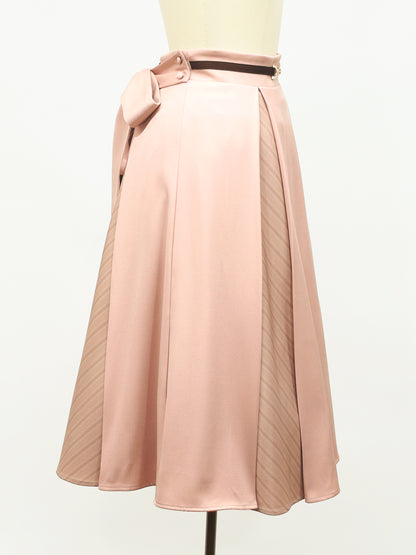 マチ切替ストライプミドル丈スカート ｜Amavel（アマベル）公式サイト