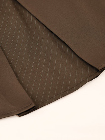 マチ切替ストライプミドル丈スカート ｜Amavel（アマベル）公式サイト