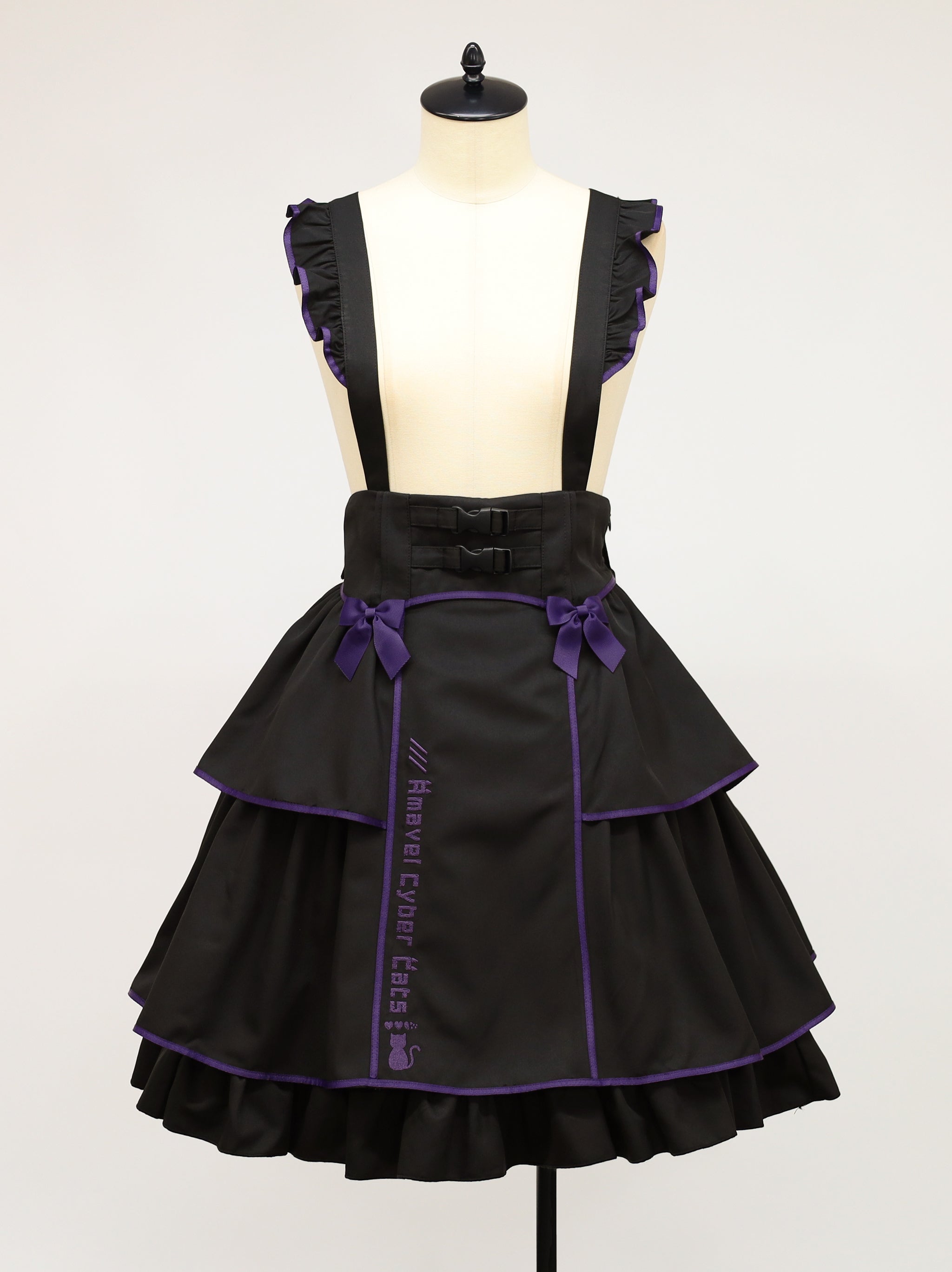 Amavel Bears Closetティアードラッフルスカート Amavel Bears Closet ティアードラッフルスカート ボルドー