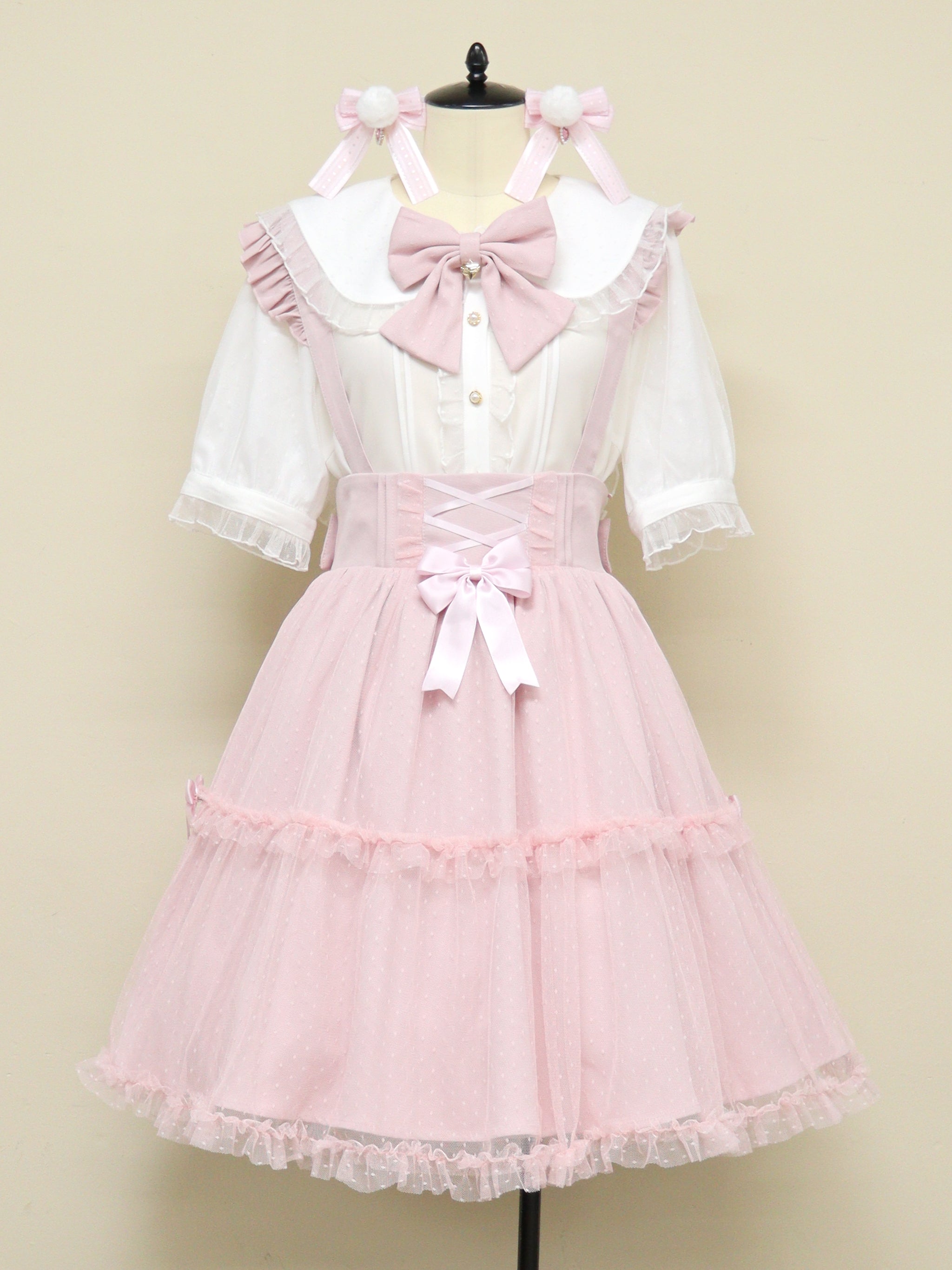 Pop'n Bunny ドットチュールスカート – Amavel（アマベル）公式