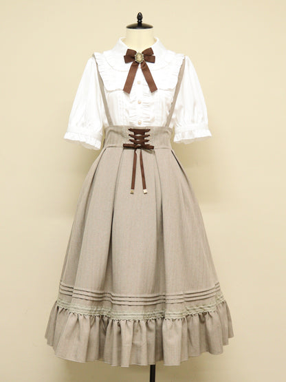 【メンバーズセール対象】Classical Doll ミドル丈スカート ベージュ（Beige） FREE ｜Amavel（アマベル）公式サイト