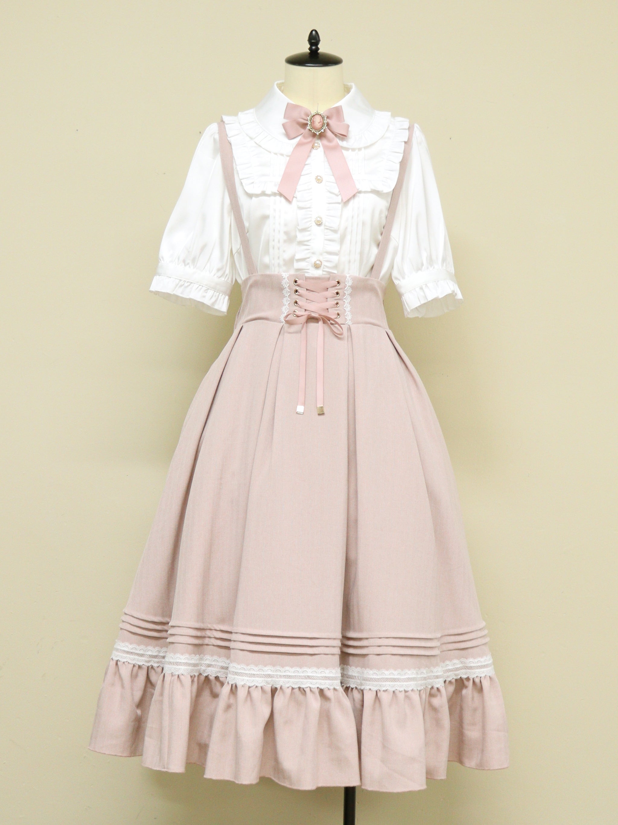 【メンバーズセール対象】Classical Doll ミドル丈スカート ピンク（Pink） FREE ｜Amavel（アマベル）公式サイト