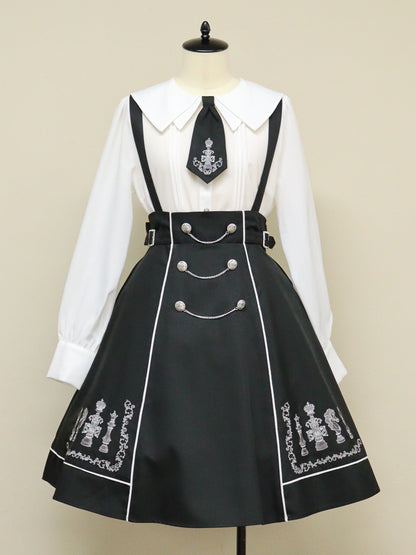 Royal checkmate スカート ブラック（Black） FREE ｜Amavel（アマベル）公式サイト