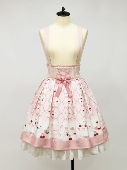 Sweet Whip プリントスカート ピンク（Pink） FREE ｜Amavel（アマベル）公式サイト