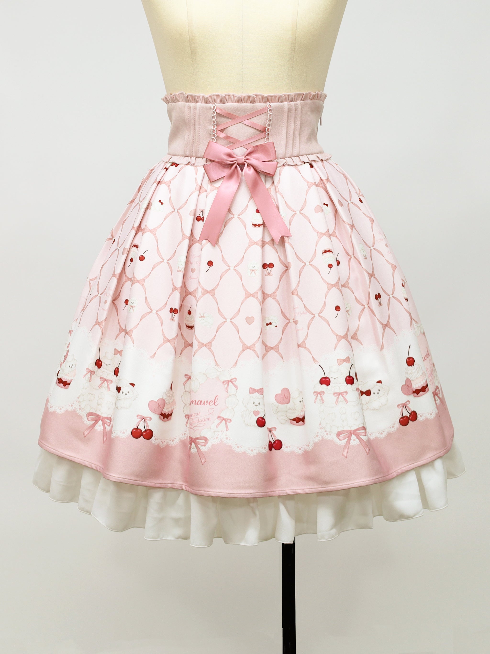 Sweet Whip プリントスカート ｜Amavel（アマベル）公式サイト