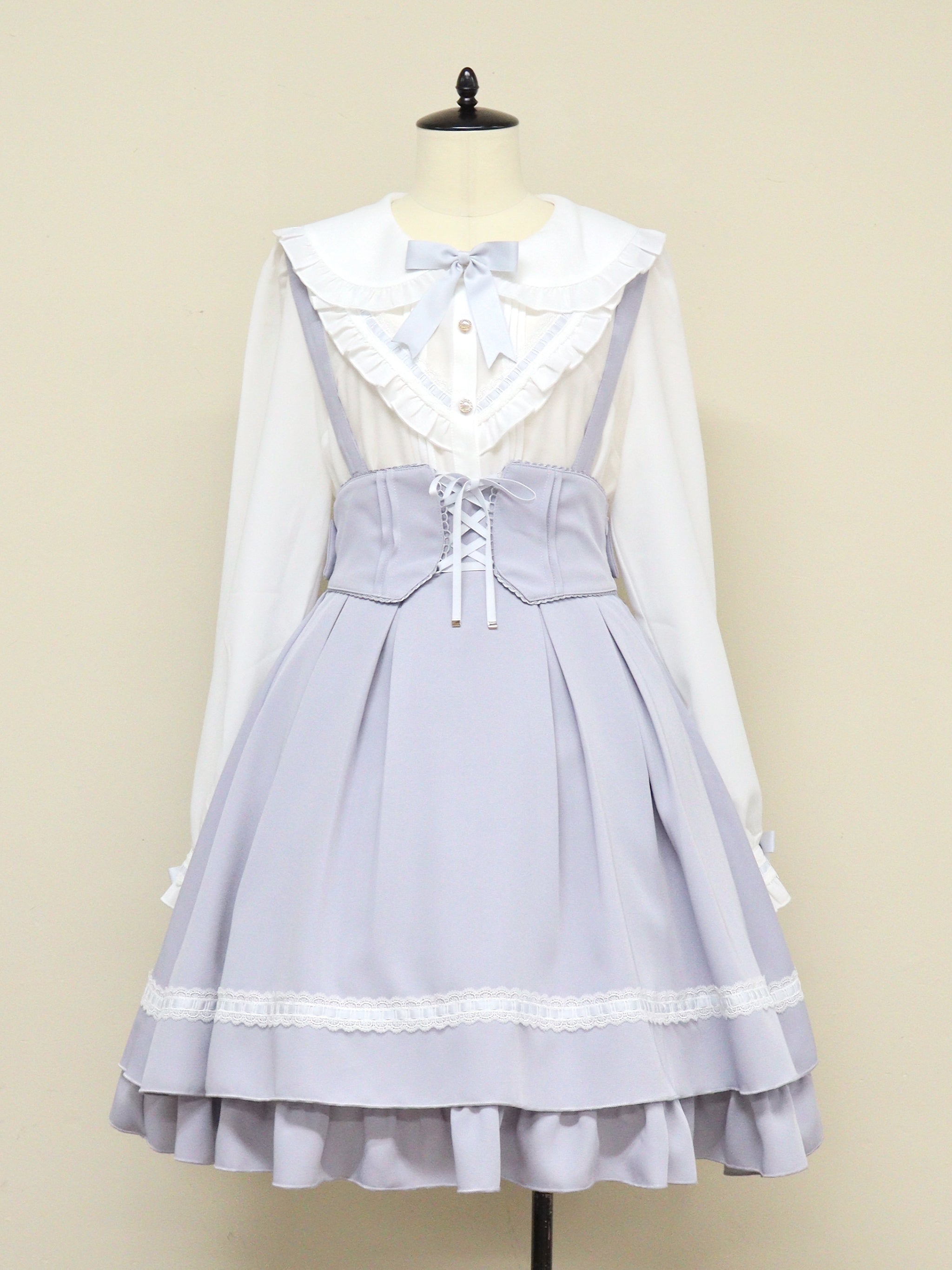 Classical Ladder Lace スカート サックス（SaxeBlue） FREE ｜Amavel（アマベル）公式サイト