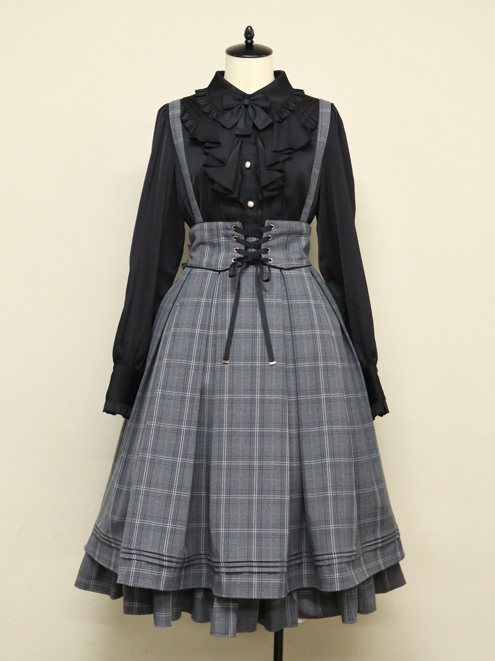 Antique Doll コルセットミドルスカート グレー（Gray） FREE ｜Amavel（アマベル）公式サイト