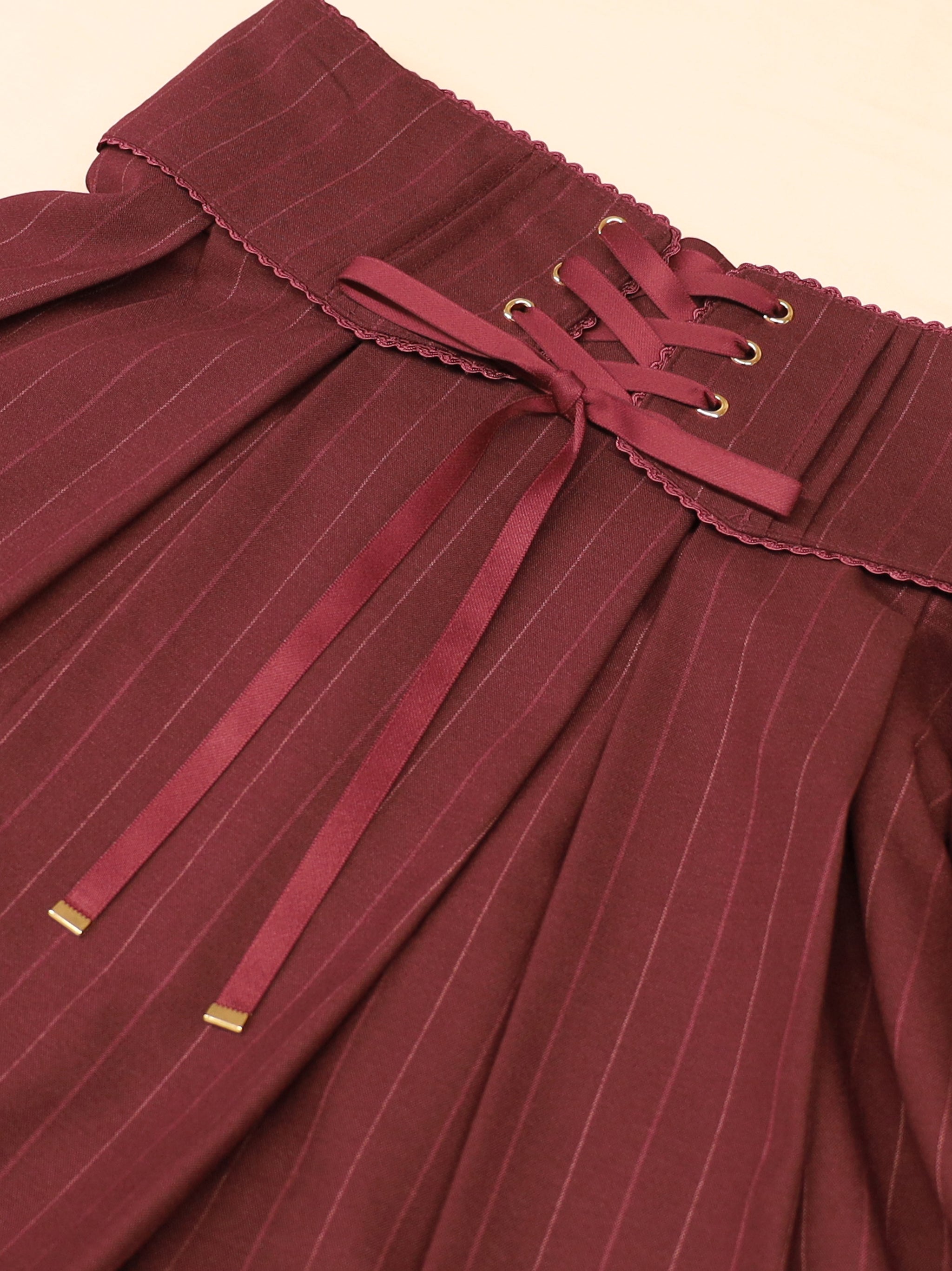 Amavel Bears Closet ティアードラッフルスカート ボルドー Amavel Bears Closet ティアードラッフルスカート ボルドー