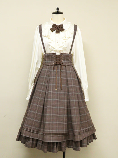 Antique Doll コルセットミドルスカート ブラウン（Brown） FREE ｜Amavel（アマベル）公式サイト