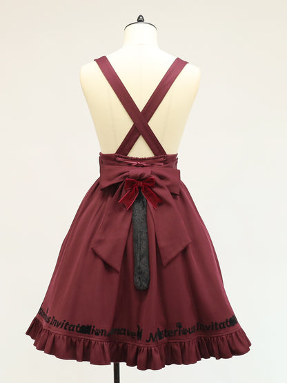 Mysterious Cat フロッキープリントスカート ｜Amavel（アマベル）公式サイト