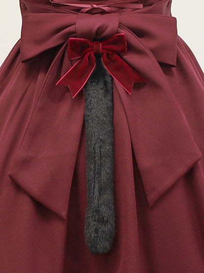 Mysterious Cat フロッキープリントスカート ｜Amavel（アマベル）公式サイト