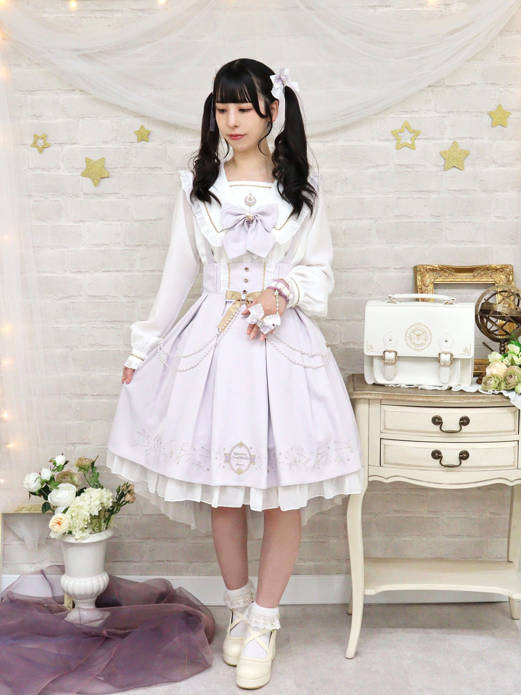 Mysterious Constellation フィッシュテールスカート ラベンダー（Lavender） FREE ｜Amavel（アマベル）公式サイト