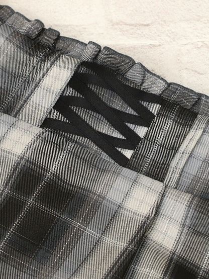 ファーポン付チェックフリルスカート ｜Amavel（アマベル）公式サイト