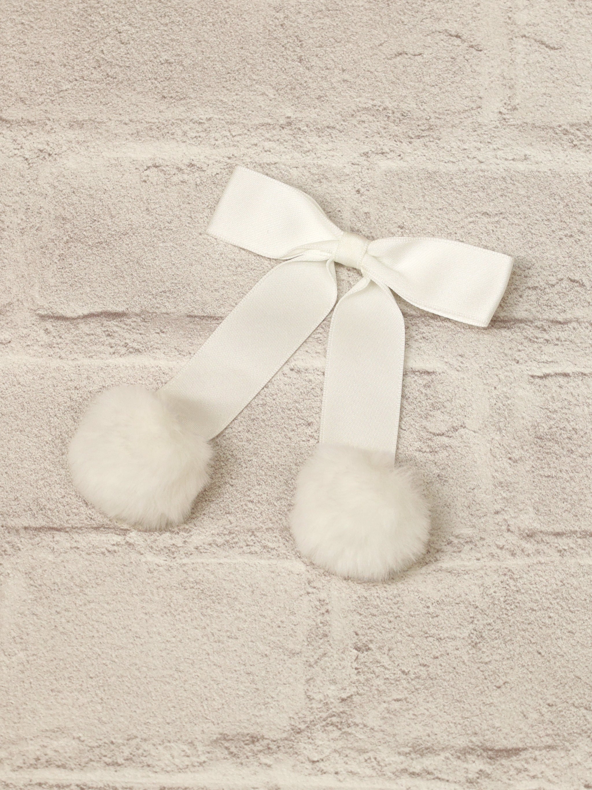 Poom 様 あわ雪フリル Checkered ruffle skirt with fur pompom – Amavel（アマベル）公式サイト