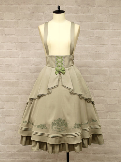 Rosette Doll ミドル丈スカート カーキ（Khaki） FREE ｜Amavel（アマベル）公式サイト