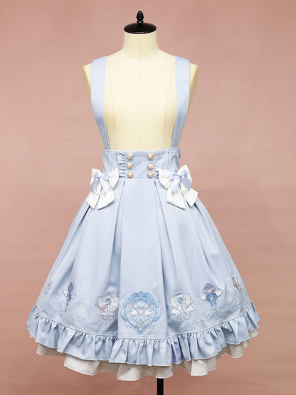 Magical Ribbon フリルスカート サックス（SaxeBlue） FREE ｜Amavel（アマベル）公式サイト