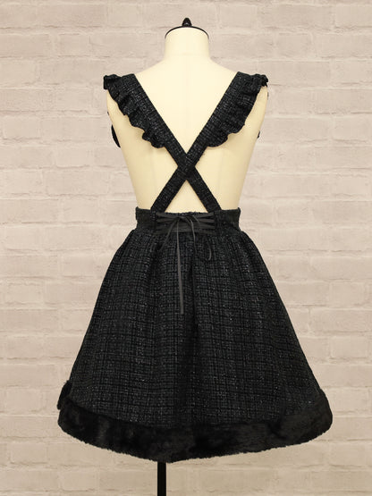 Étoile Tweed 裾ファースカート ｜Amavel（アマベル）公式サイト