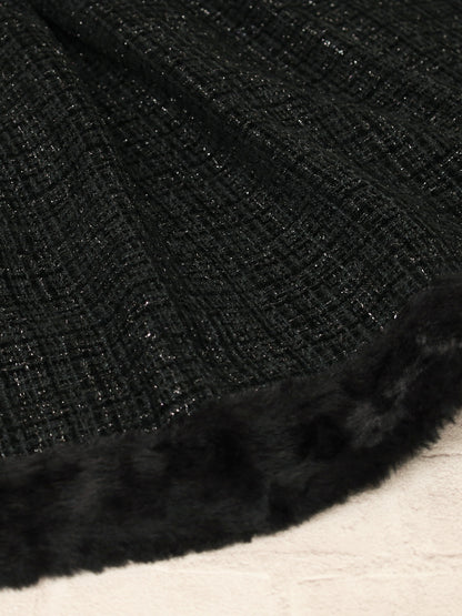 Étoile Tweed 裾ファースカート ｜Amavel（アマベル）公式サイト