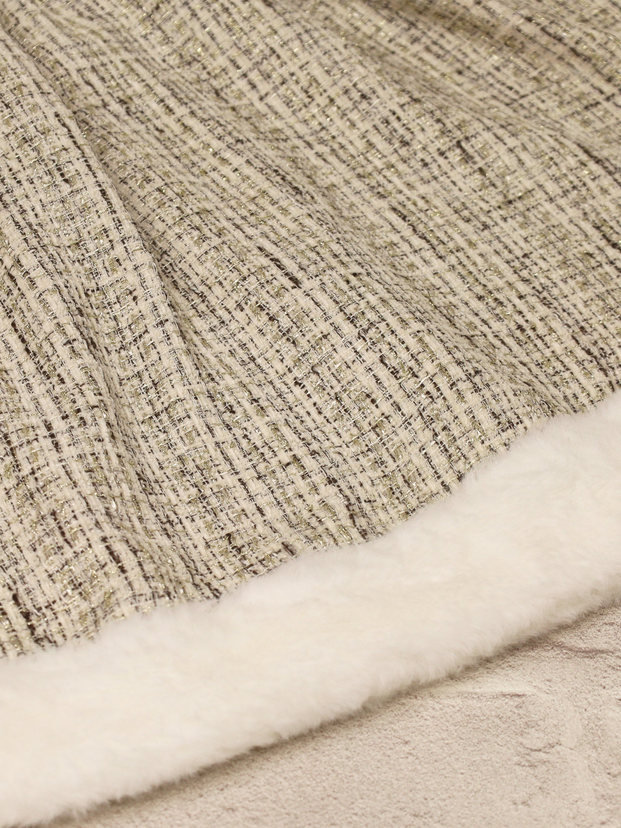 Étoile Tweed 裾ファースカート ｜Amavel（アマベル）公式サイト