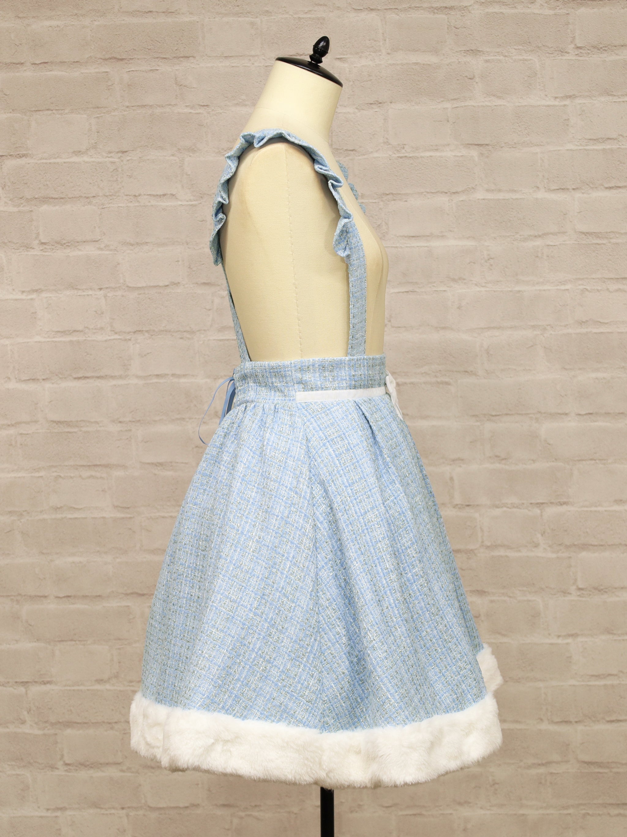 Étoile Tweed 裾ファースカート ｜Amavel（アマベル）公式サイト