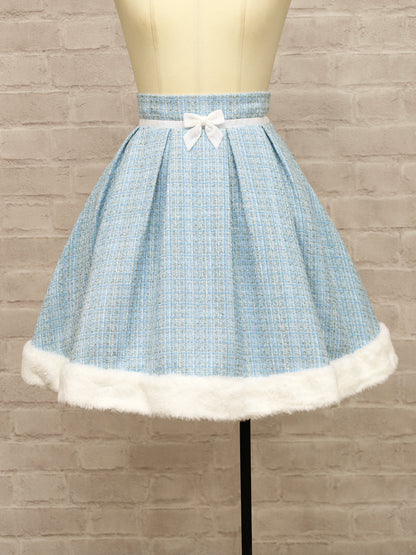 Étoile Tweed 裾ファースカート ｜Amavel（アマベル）公式サイト