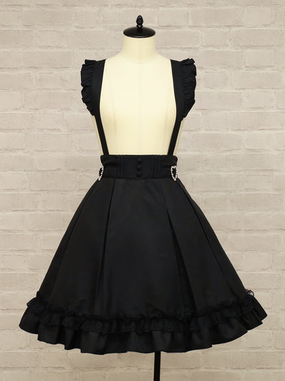 【メンバーズセール対象】ウエストハートバックルスカート ブラック（Black） FREE ｜Amavel（アマベル）公式サイト