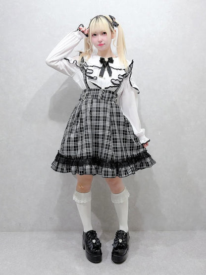 【メンバーズセール対象】ウエストハートバックルスカート