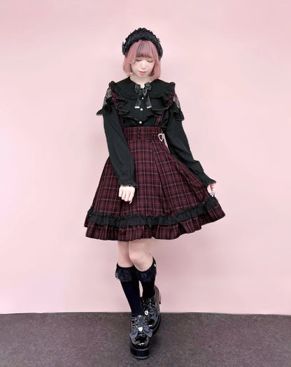 【メンバーズセール対象】ウエストハートバックルスカート ピンク（Pink） FREE ｜Amavel（アマベル）公式サイト