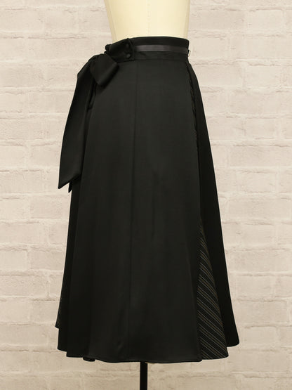 マチ切替ストライプミドル丈スカート ｜Amavel（アマベル）公式サイト