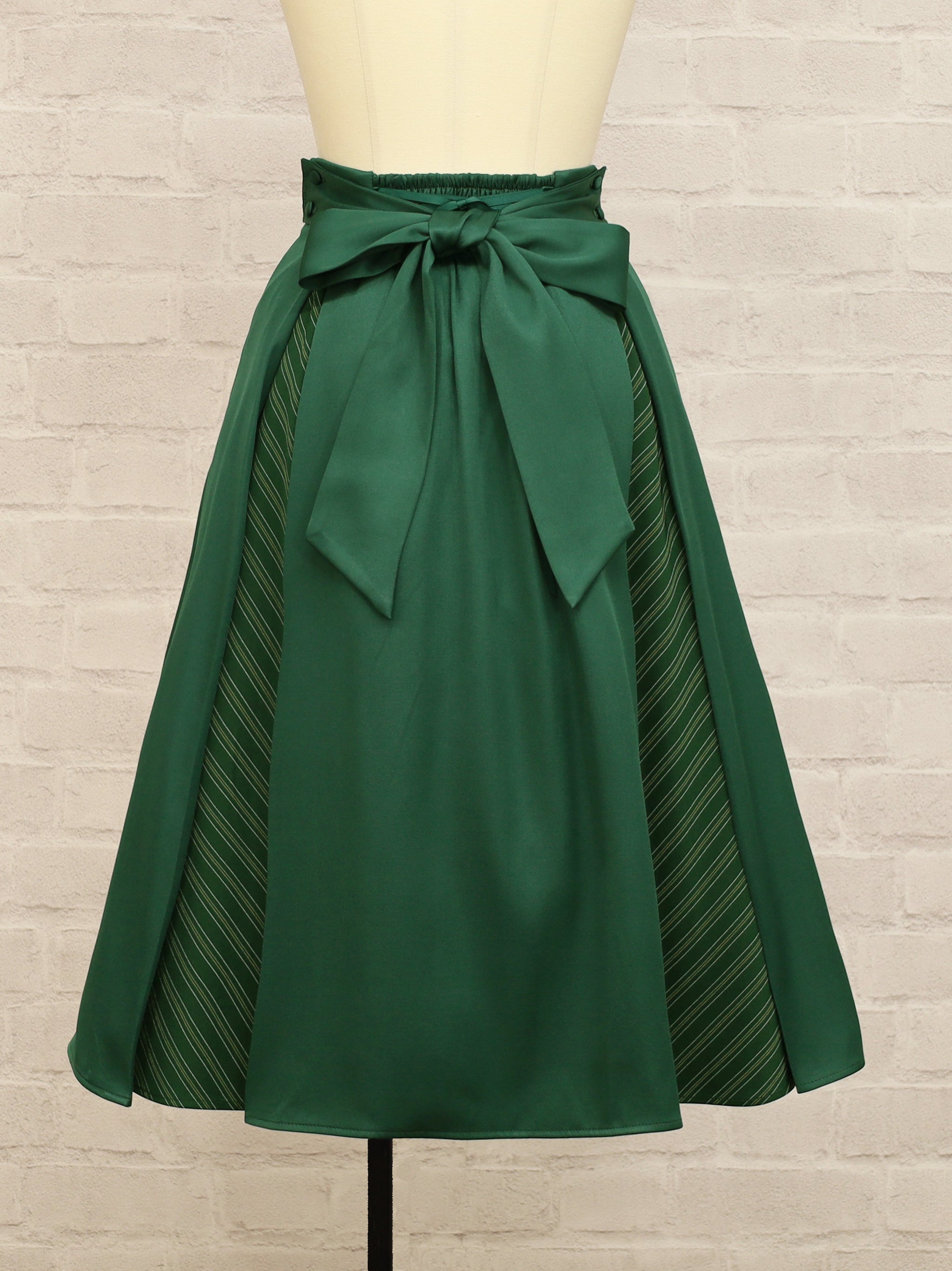 マチ切替ストライプミドル丈スカート – Amavel（アマベル）公式サイト