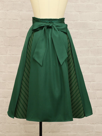 マチ切替ストライプミドル丈スカート ｜Amavel（アマベル）公式サイト