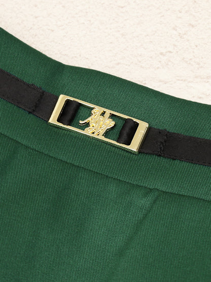 マチ切替ストライプミドル丈スカート ｜Amavel（アマベル）公式サイト