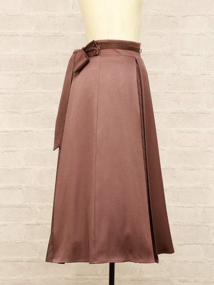 マチ切替ストライプミドル丈スカート ｜Amavel（アマベル）公式サイト