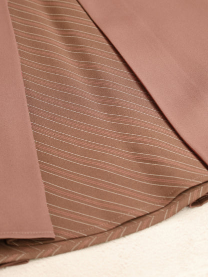 マチ切替ストライプミドル丈スカート ｜Amavel（アマベル）公式サイト