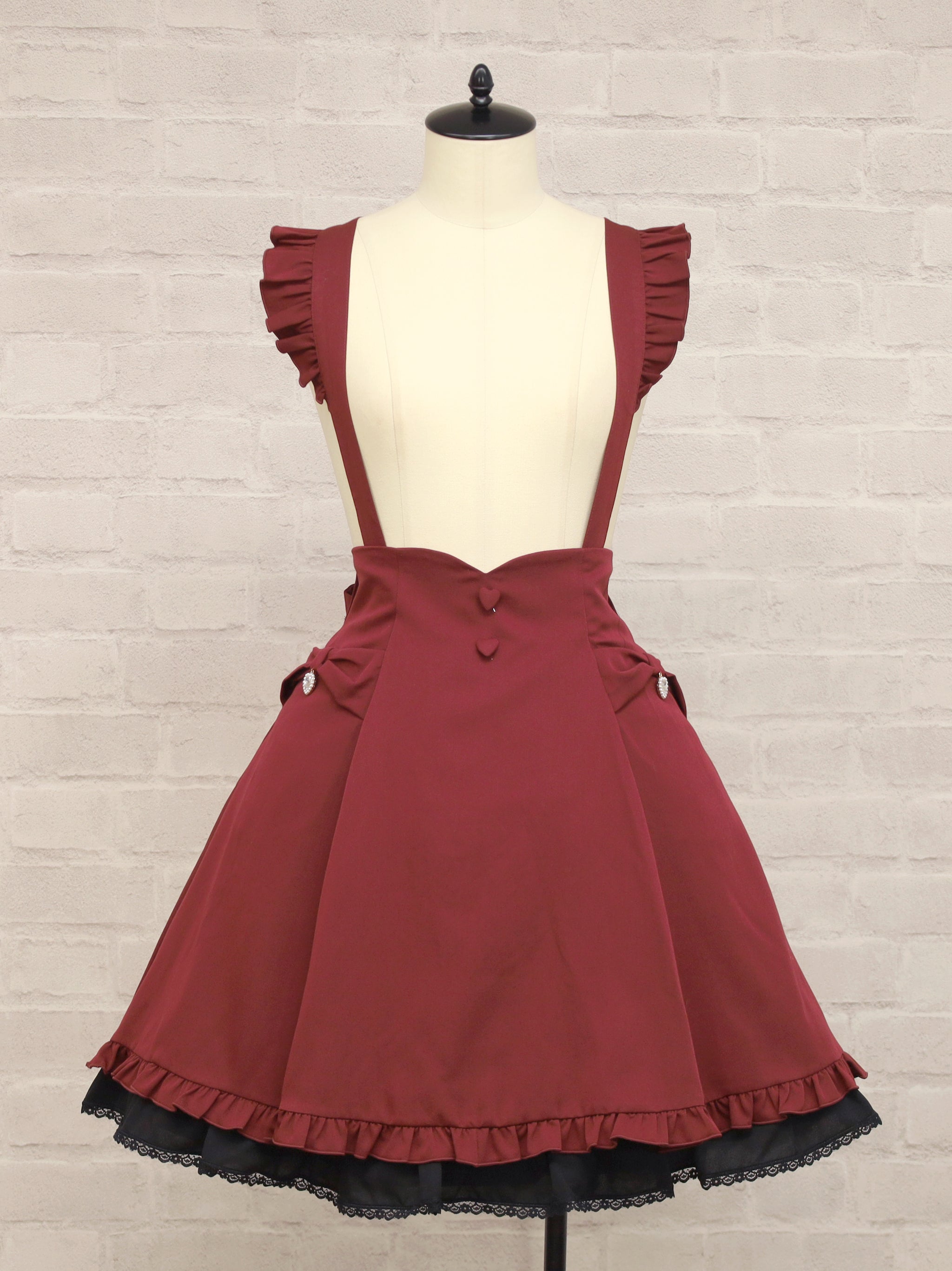 Girly Ribbon バッスルスカート ボルドー（Bordeaux） FREE ｜Amavel（アマベル）公式サイト