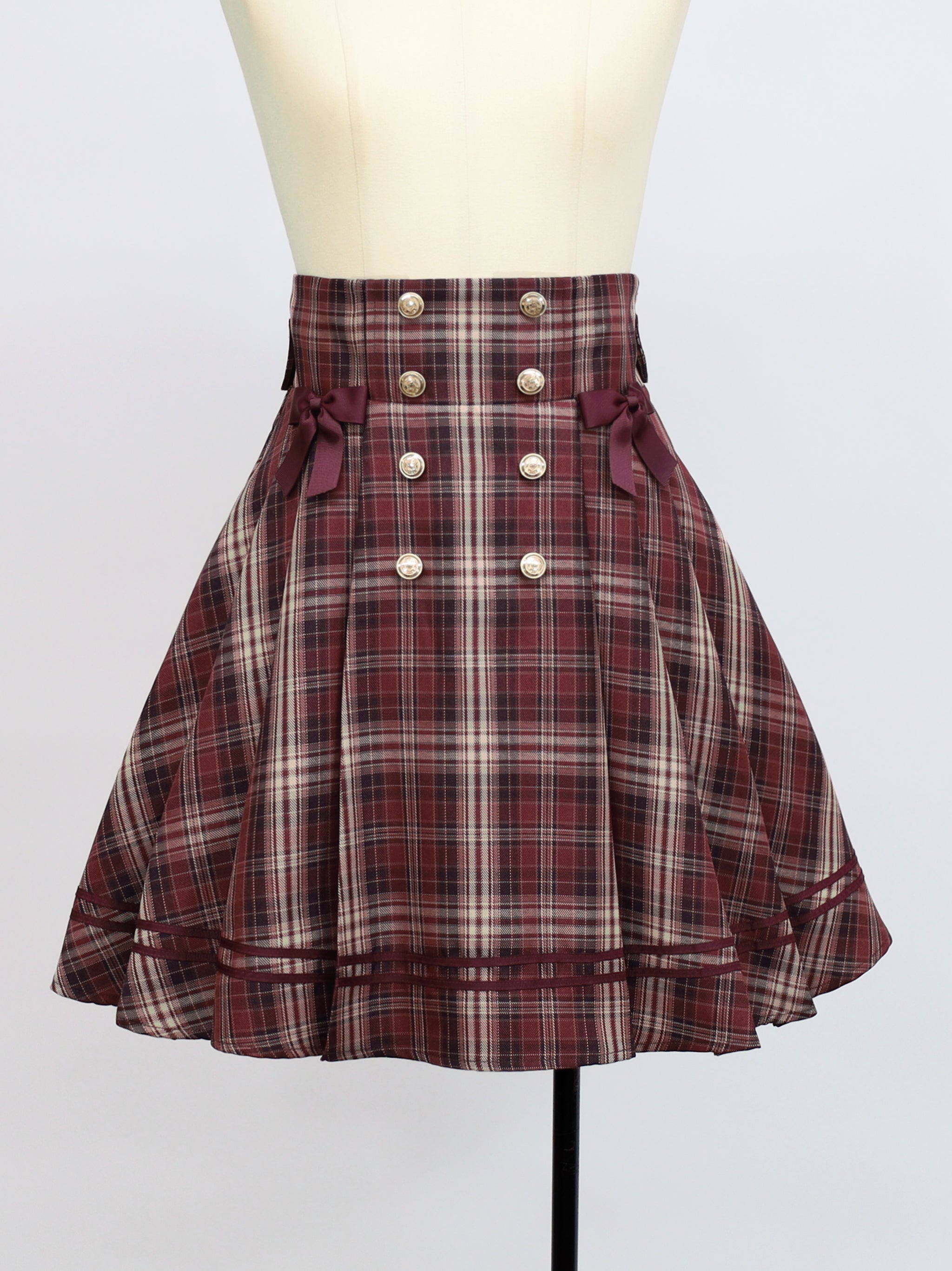 Nostalgic Check サイドプリーツマリンスカパン ｜Amavel（アマベル）公式サイト